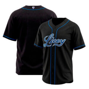 JERSEY OFICIAL DE JUEGO TIGRES DEL LICEY NEGRO WILSON TEMP. 2026-27.